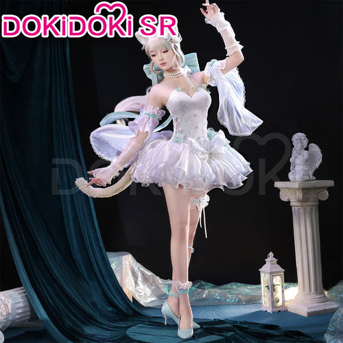 【Partially Ready For Ship】【Last Batch】DokiDoki-SR Game Genshin Impact Lynette Costume Angel's Courtyard Doujin Dress