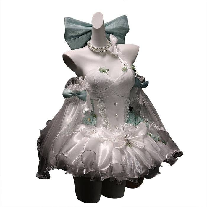 【Partially Ready For Ship】【Last Batch】DokiDoki-SR Game Genshin Impact Lynette Costume Angel's Courtyard Doujin Dress