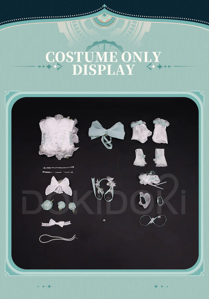 【Partially Ready For Ship】【Last Batch】DokiDoki-SR Game Genshin Impact Lynette Costume Angel's Courtyard Doujin Dress