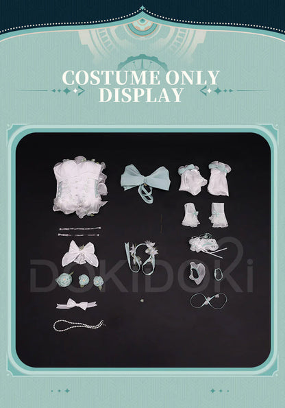 【Partially Ready For Ship】【Last Batch】DokiDoki-SR Game Genshin Impact Lynette Costume Angel's Courtyard Doujin Dress