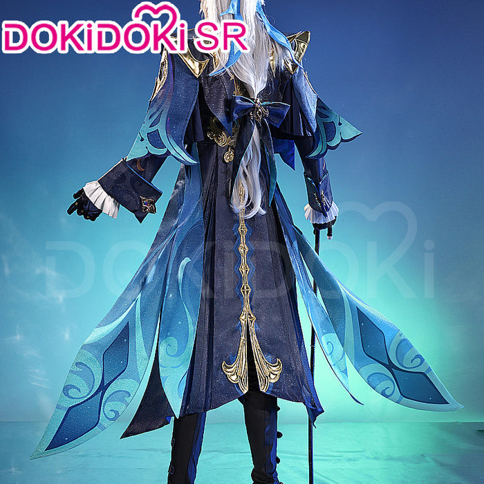 【Partially Ready For Ship】【Size S-2XL】【Costume Last Batch】DokiDoki-SR Game Genshin Impact Cosplay Neuvillette Costume / Shoes Fontaine Halloween