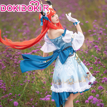 【Partially Ready For Ship】【Size S-2XL】DokiDoki-R Game Genshin Impact × GiGO Cosplay Nilou Costume / Shoes Sumeru