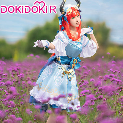 【Partially Ready For Ship】【Size S-2XL】DokiDoki-R Game Genshin Impact × GiGO Cosplay Nilou Costume / Shoes Sumeru