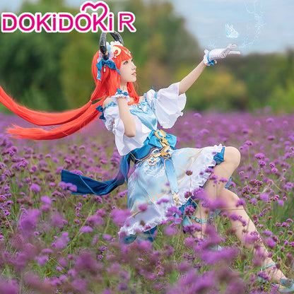 【Partially Ready For Ship】【Size S-2XL】DokiDoki-R Game Genshin Impact × GiGO Cosplay Nilou Costume / Shoes Sumeru