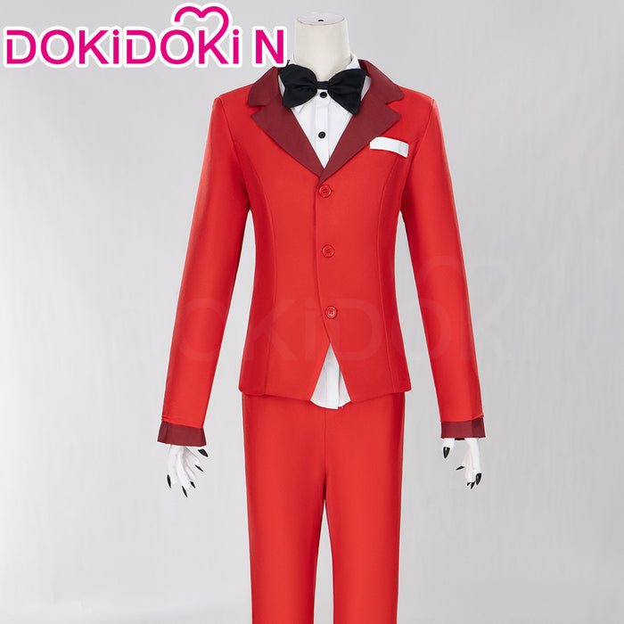 【Partially Ready For Ship】【Size XS-3XL】DokiDoki-N Anime Hell Hotel Cosplay Costume Red Suit