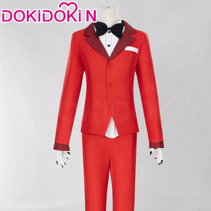【Partially Ready For Ship】【Size XS-3XL】DokiDoki-N Anime Hell Hotel Cosplay Costume Red Suit
