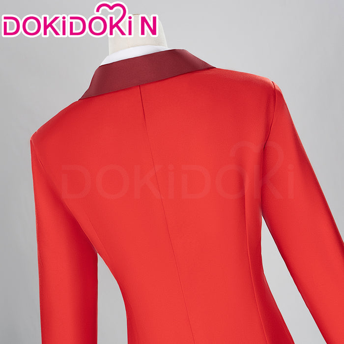 【Partially Ready For Ship】【Size XS-3XL】DokiDoki-N Anime Hell Hotel Cosplay Costume Red Suit