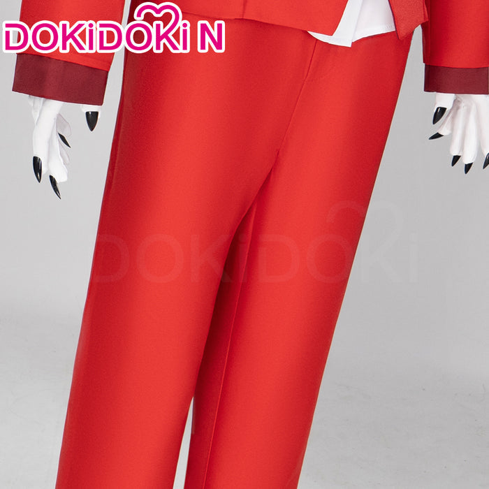【Partially Ready For Ship】【Size XS-3XL】DokiDoki-N Anime Hell Hotel Cosplay Costume Red Suit