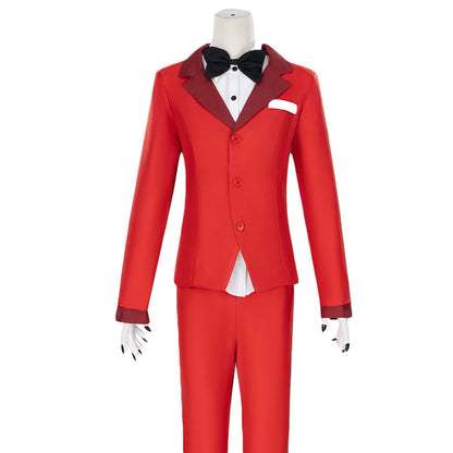 【Partially Ready For Ship】【Size XS-3XL】DokiDoki-N Anime Hell Hotel Cosplay Costume Red Suit