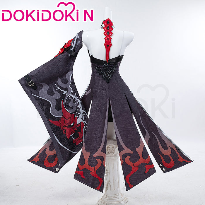 【Partially Ready For Ship】【Size XS-3XL】DokiDoki-N Game Honkai: Star Rail Cosplay Acheron Costume White Hair Ver.