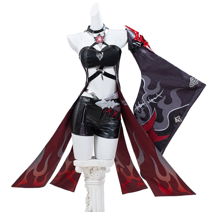 【Partially Ready For Ship】【Size XS-3XL】DokiDoki-N Game Honkai: Star Rail Cosplay Acheron Costume White Hair Ver.