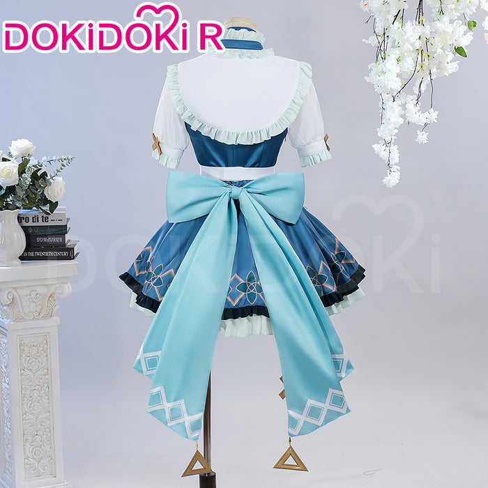 【Partially Ready for ship】【Size XS-XL】DokiDoki-R Game Genshin Impact × Cafe in Seoul Cosplay Faruzan Costume Maid