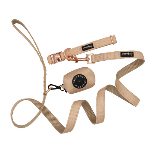 Dog Collar Three Piece Bundle - Pinot