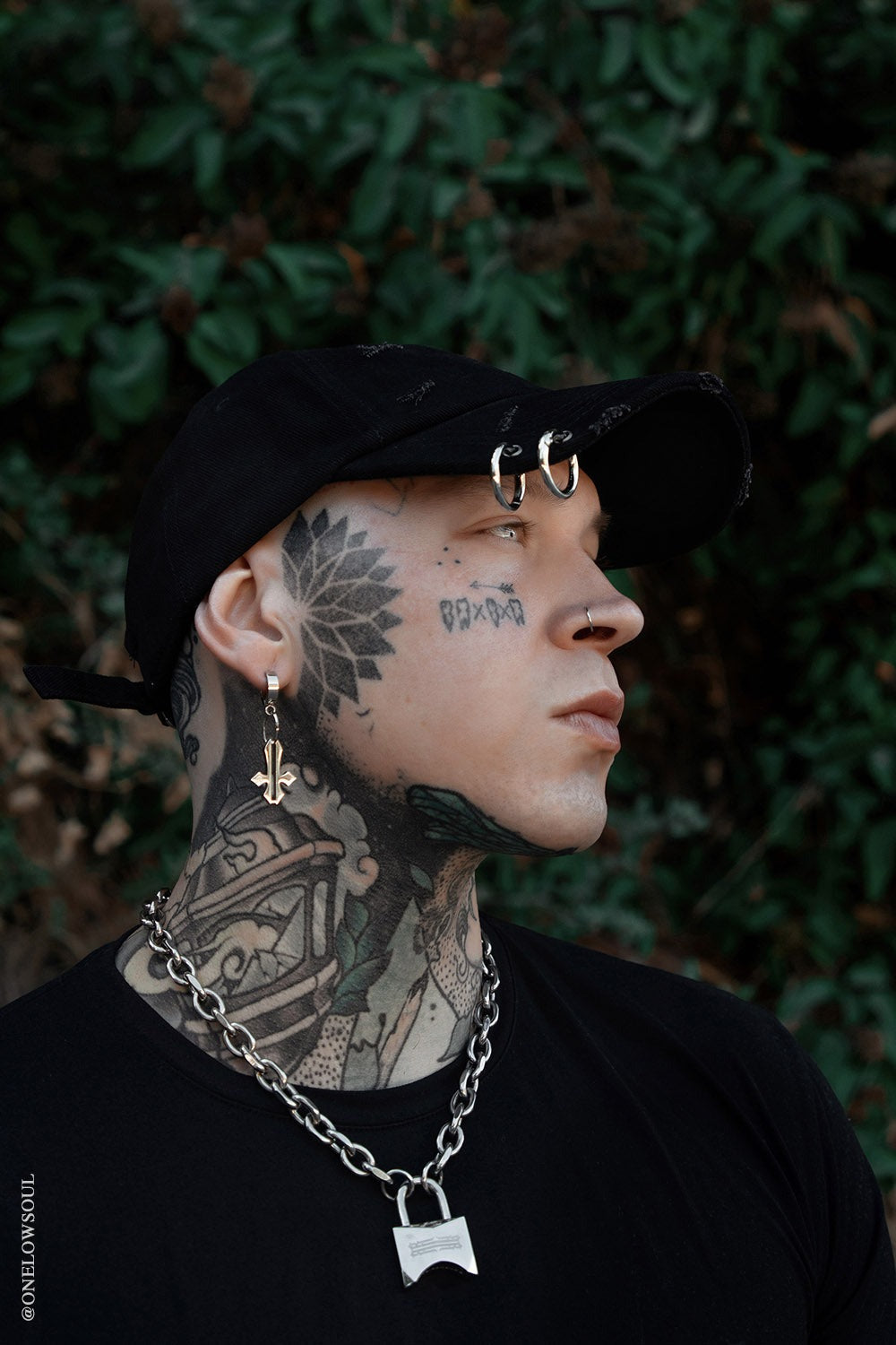 Angel of Death Pierced Baseball Cap