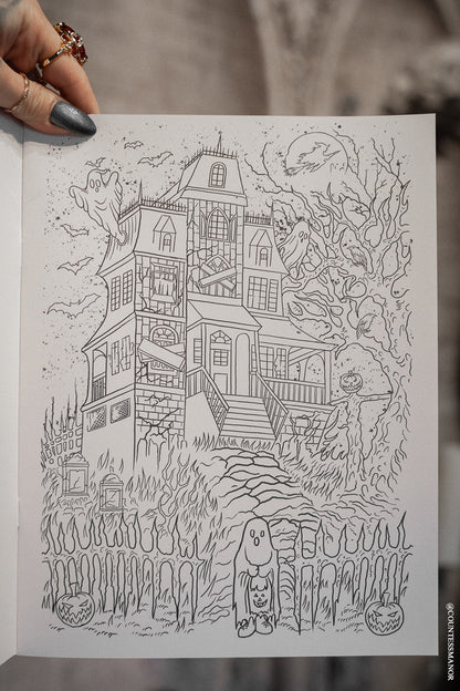 Creepy Coloring Book