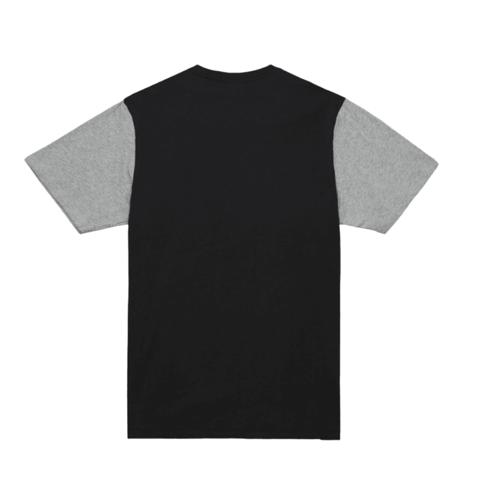 RAYS MEN'S BLACK COLORBLOCK DEVIL RAYS MITCHELL AND NESS T-SHIRT - The Bay Republic | Team Store of the Tampa Bay Rays & Rowdies