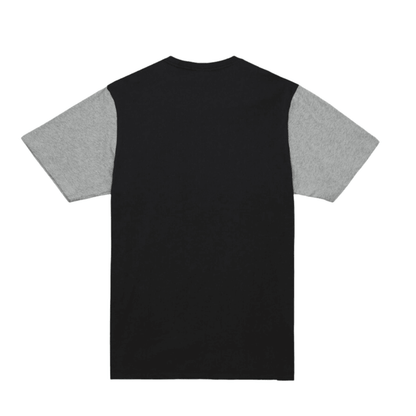 RAYS MEN'S BLACK COLORBLOCK DEVIL RAYS MITCHELL AND NESS T-SHIRT - The Bay Republic | Team Store of the Tampa Bay Rays & Rowdies