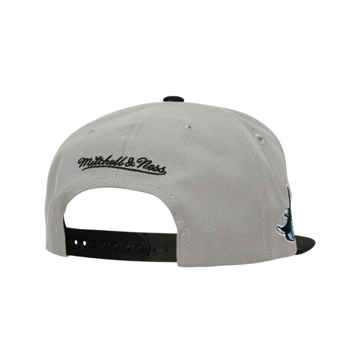 RAYS GREY AND BLACK DEVIL RAYS COOP MITCHELL AND NESS SNAPBACK HAT - The Bay Republic | Team Store of the Tampa Bay Rays & Rowdies