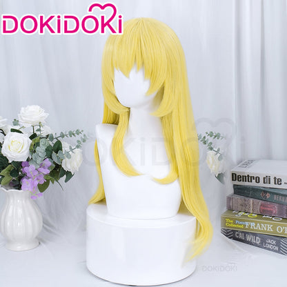【Ready For Ship】DokiDoki Anime Aikatsu! Idol Activity Cosplay Hoshimiya Ichigo Wig Long Curly Yellow Hair