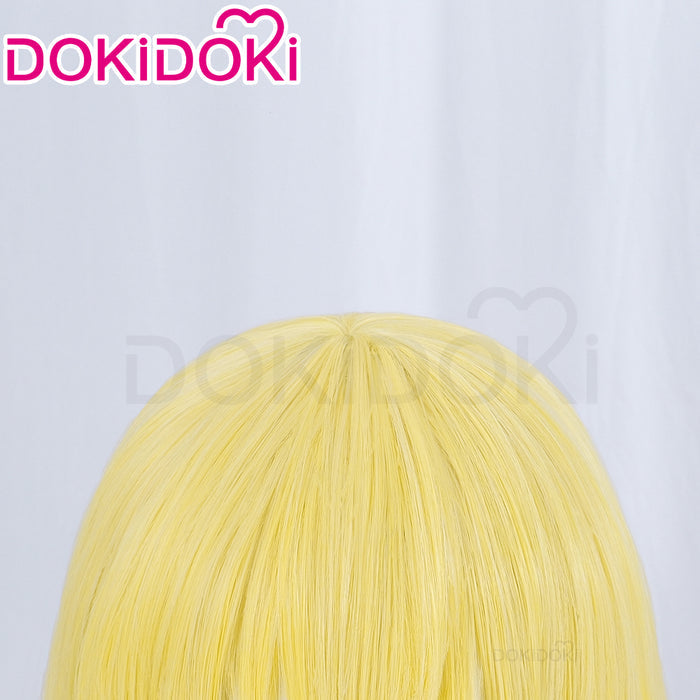 【Ready For Ship】DokiDoki Anime Aikatsu! Idol Activity Cosplay Hoshimiya Ichigo Wig Long Curly Yellow Hair