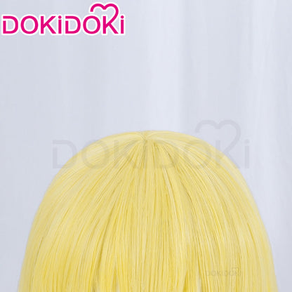 【Ready For Ship】DokiDoki Anime Aikatsu! Idol Activity Cosplay Hoshimiya Ichigo Wig Long Curly Yellow Hair