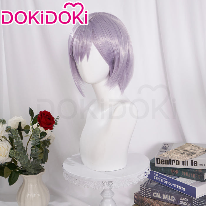 【Ready For Ship】DokiDoki Anime BanG Dream! Cosplay Takamatsu Tomori Wig Short Purple Straight