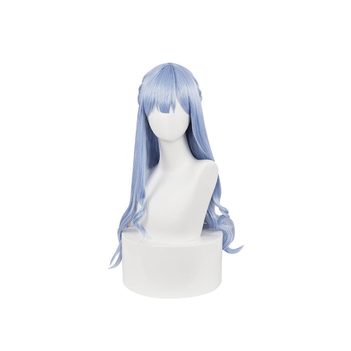 【Ready For Ship】DokiDoki Anime BanG Dream! Cosplay Togawa Sakiko Wig Long Curly Blue Hair