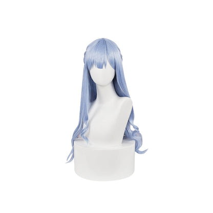 【Ready For Ship】DokiDoki Anime BanG Dream! Cosplay Togawa Sakiko Wig Long Curly Blue Hair