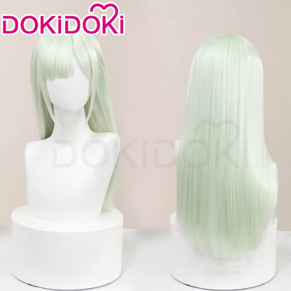 【Ready For Ship】DokiDoki Anime BanG Dream! Cosplay Wakaba Mutsumi Wig Long Straight Green Hair Ave Mujica