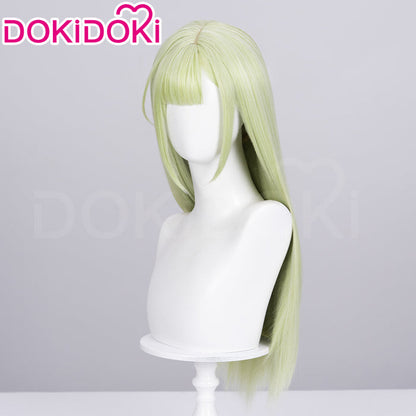 【Ready For Ship】DokiDoki Anime BanG Dream! Cosplay Wakaba Mutsumi Wig Long Straight Green Hair Ave Mujica