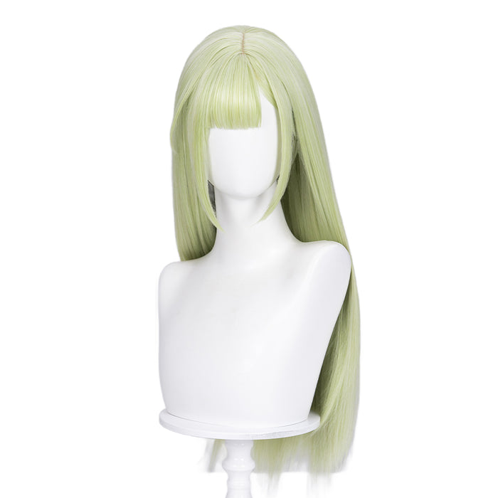 【Ready For Ship】DokiDoki Anime BanG Dream! Cosplay Wakaba Mutsumi Wig Long Straight Green Hair Ave Mujica