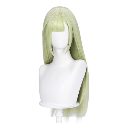 【Ready For Ship】DokiDoki Anime BanG Dream! Cosplay Wakaba Mutsumi Wig Long Straight Green Hair Ave Mujica
