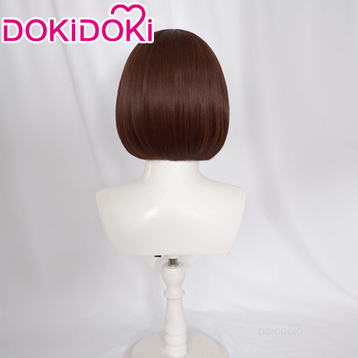【Ready For Ship】DokiDoki Anime Cosplay Cosplay Wig Short Straight Brown Hair