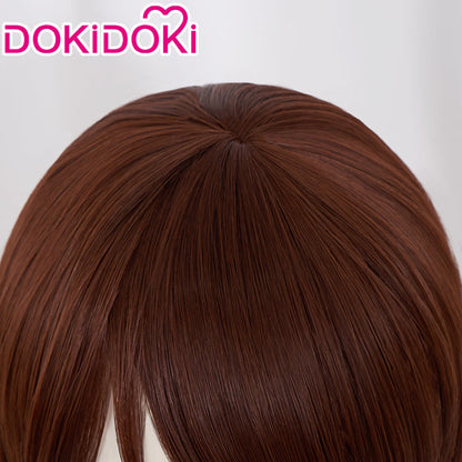 【Ready For Ship】DokiDoki Anime Cosplay Cosplay Wig Short Straight Brown Hair