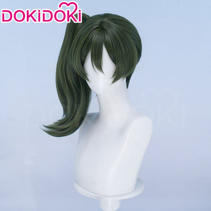 【Ready For Ship】DokiDoki Anime Cosplay Wig Green Hair Side Ponytail