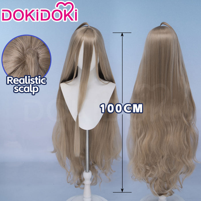 【Ready For Ship】DokiDoki Anime Cosplay Wig Long Light Brown Straight Hair