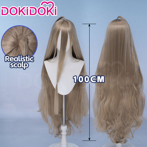 【Ready For Ship】DokiDoki Anime Cosplay Wig Long Light Brown Straight Hair