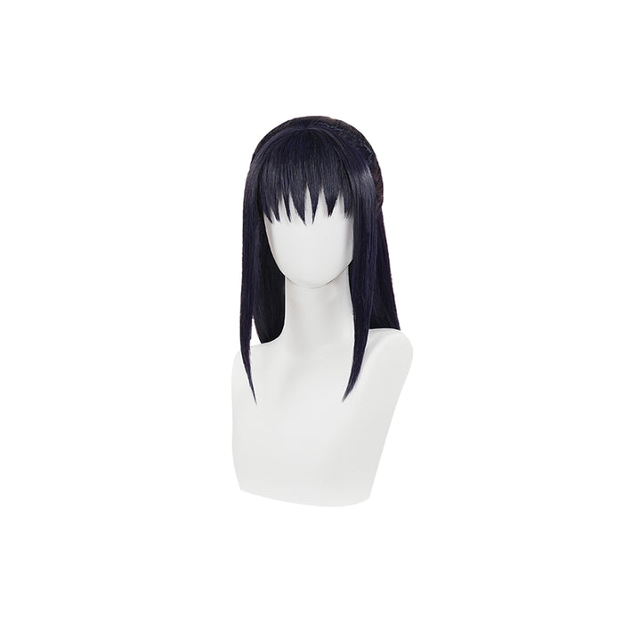 【Ready For Ship】Dokidoki Anime Cosplay Wig Long Straight Black Hair