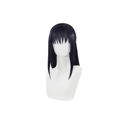 【Ready For Ship】Dokidoki Anime Cosplay Wig Long Straight Black Hair