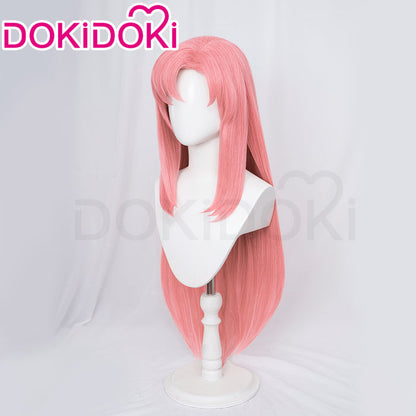 【Ready For Ship】DokiDoki Anime Cosplay Wig Long Straight Pink Hair