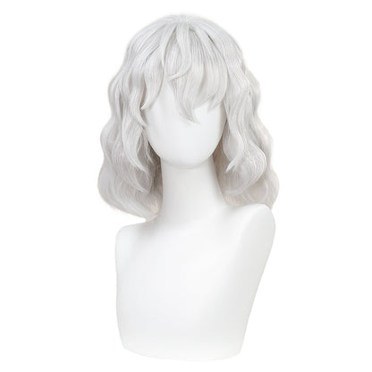 【Ready For Ship】DokiDoki Anime Cosplay Wig Long Straight White Hair