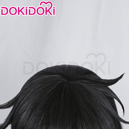 【Ready For Ship】DokiDoki Anime Cosplay Wig Short Black Hair/ Hat