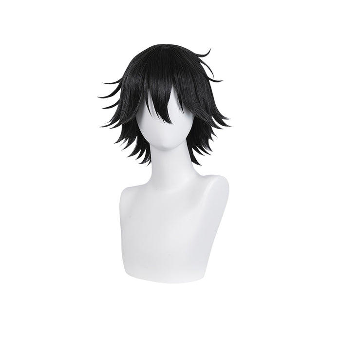 【Ready For Ship】DokiDoki Anime Cosplay Wig Short Black Hair/ Hat
