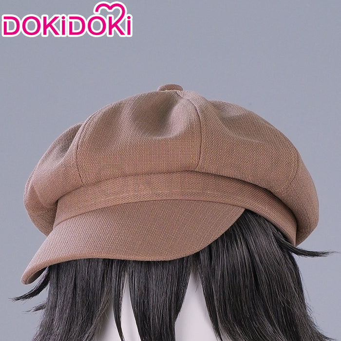 【Ready For Ship】DokiDoki Anime Cosplay Wig Short Black Hair/ Hat