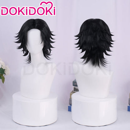 【Ready For Ship】DokiDoki Anime Cosplay Wig Short Black Hair