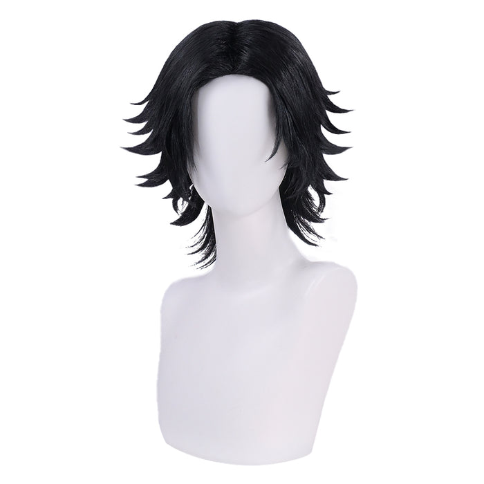 【Ready For Ship】DokiDoki Anime Cosplay Wig Short Black Hair