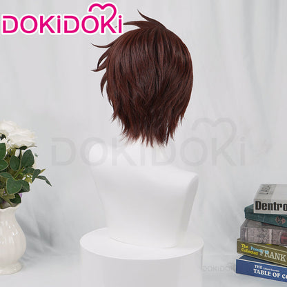 【Ready For Ship】DokiDoki Anime Cosplay Wig Short Brown Hair