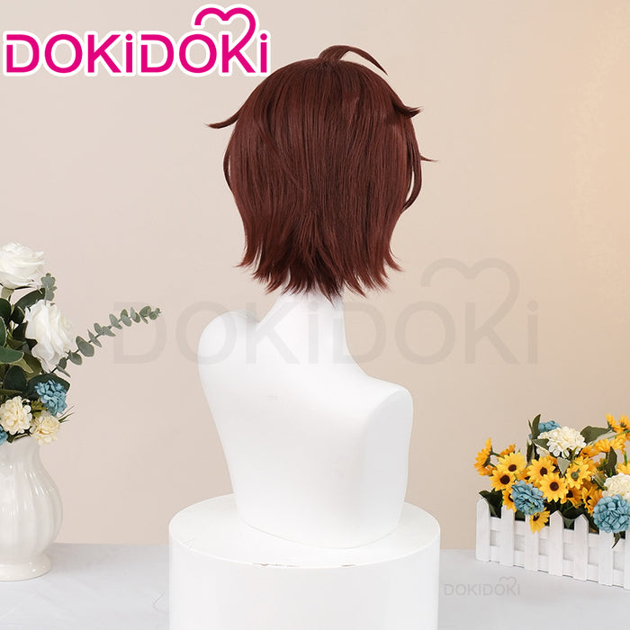【Ready For Ship】DokiDoki Anime Cosplay Wig Short Brown Hair