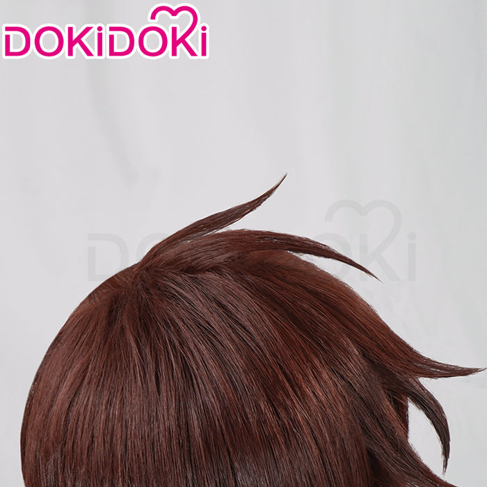 【Ready For Ship】DokiDoki Anime Cosplay Wig Short Brown Hair