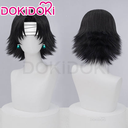 【Ready For Ship】DokiDoki Anime Cosplay Wig Short Straight Black Hair